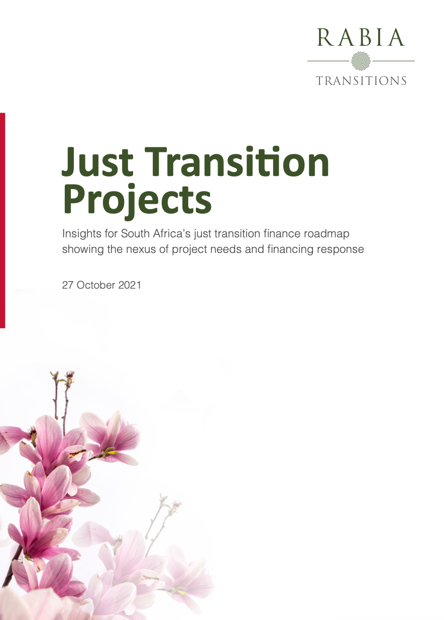 Just transition projects